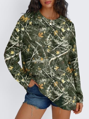 Trendy Queen Womens Oversized Long Sleeve T Shirts 2025 Basic Crewneck Tee Fall Tops Casual Workout Y2K Clothes